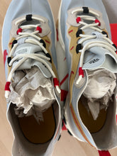Nike react element 55 pure platinum club gold red (preowned)