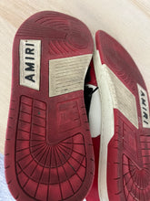 Amiri Skel Low Red black Pre owned no box